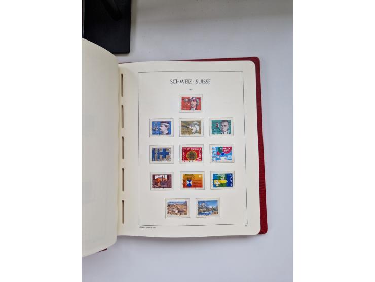 1850/1975 (ca.), meist gestempelter Dublettenbestand sowie einige Briefe, mit Schwerpunkt Pro Juventute und Pro Patria, mit e