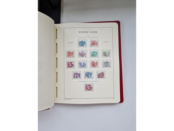 1850/1975 (ca.), meist gestempelter Dublettenbestand sowie einige Briefe, mit Schwerpunkt Pro Juventute und Pro Patria, mit e