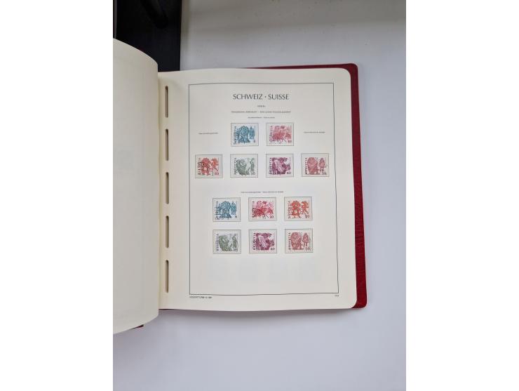 1850/1975 (ca.), meist gestempelter Dublettenbestand sowie einige Briefe, mit Schwerpunkt Pro Juventute und Pro Patria, mit e