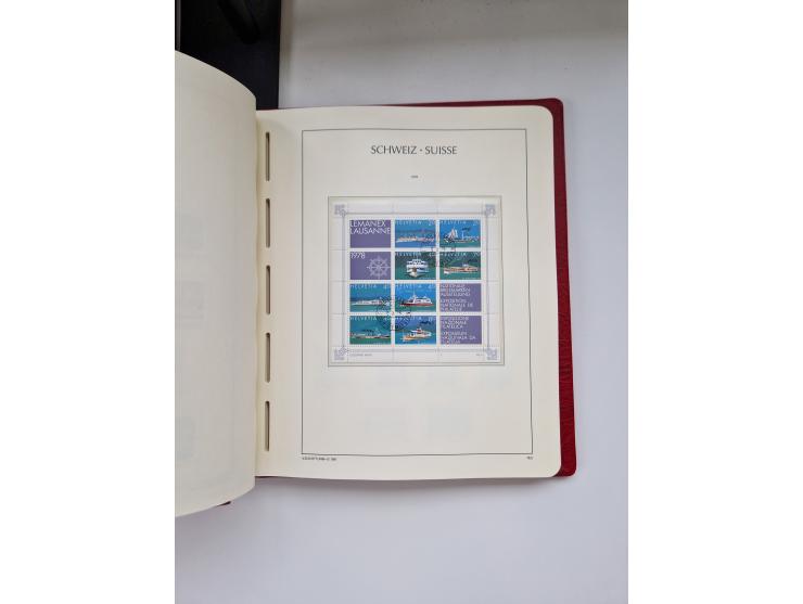 1850/1975 (ca.), meist gestempelter Dublettenbestand sowie einige Briefe, mit Schwerpunkt Pro Juventute und Pro Patria, mit e