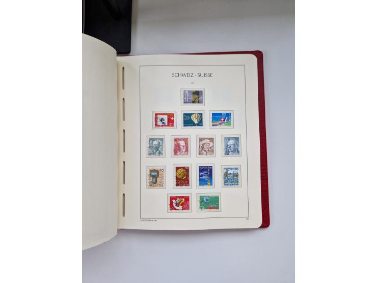 1850/1975 (ca.), meist gestempelter Dublettenbestand sowie einige Briefe, mit Schwerpunkt Pro Juventute und Pro Patria, mit e