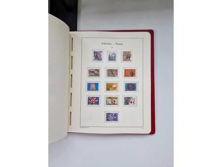 1850/1975 (ca.), meist gestempelter Dublettenbestand sowie einige Briefe, mit Schwerpunkt Pro Juventute und Pro Patria, mit e