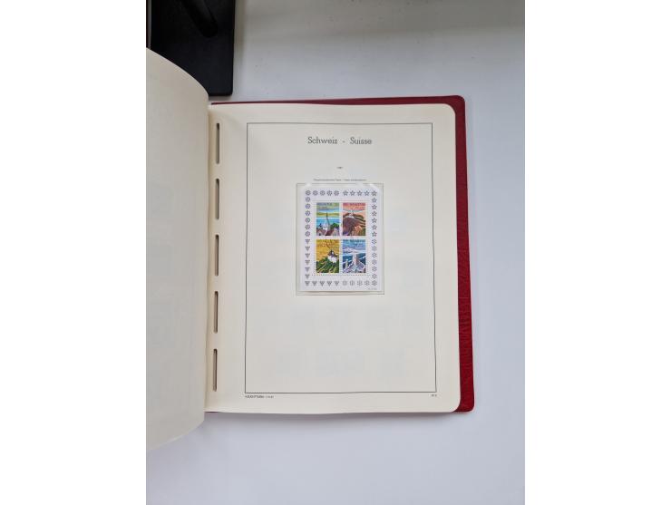 1850/1975 (ca.), meist gestempelter Dublettenbestand sowie einige Briefe, mit Schwerpunkt Pro Juventute und Pro Patria, mit e