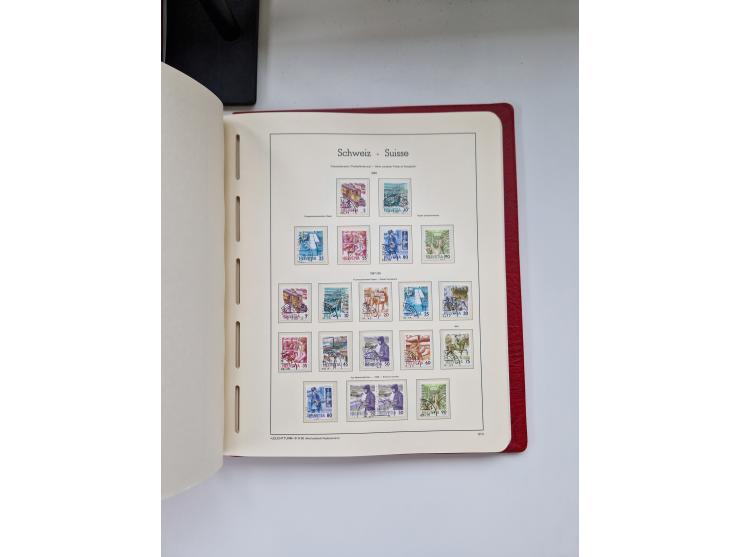 1850/1975 (ca.), meist gestempelter Dublettenbestand sowie einige Briefe, mit Schwerpunkt Pro Juventute und Pro Patria, mit e