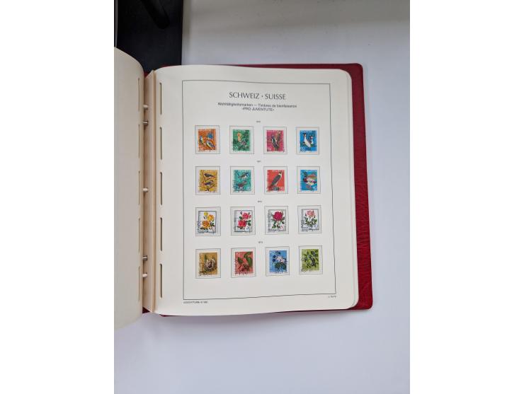 1850/1975 (ca.), meist gestempelter Dublettenbestand sowie einige Briefe, mit Schwerpunkt Pro Juventute und Pro Patria, mit e