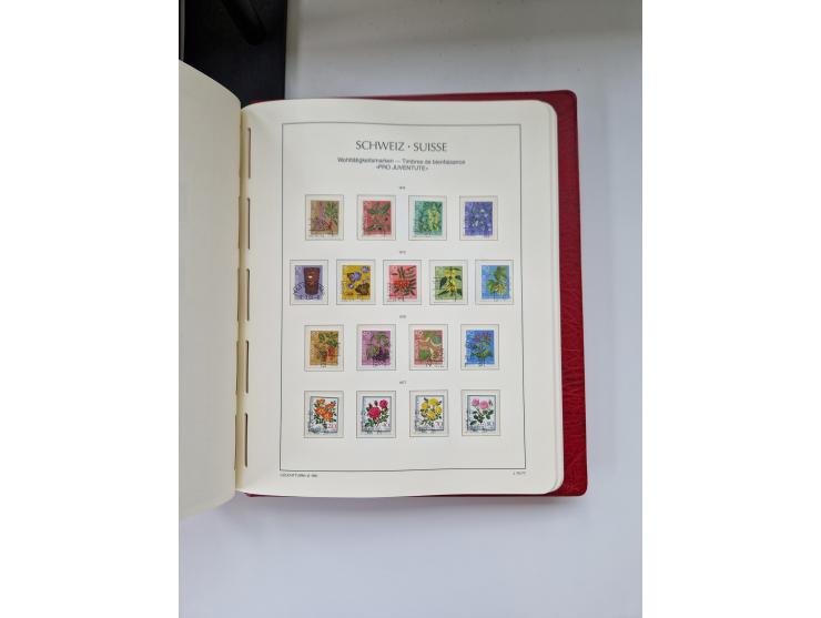 1850/1975 (ca.), meist gestempelter Dublettenbestand sowie einige Briefe, mit Schwerpunkt Pro Juventute und Pro Patria, mit e