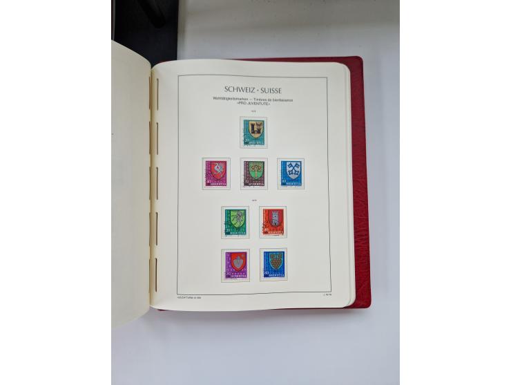 1850/1975 (ca.), meist gestempelter Dublettenbestand sowie einige Briefe, mit Schwerpunkt Pro Juventute und Pro Patria, mit e