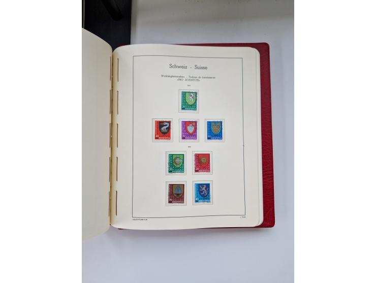 1850/1975 (ca.), meist gestempelter Dublettenbestand sowie einige Briefe, mit Schwerpunkt Pro Juventute und Pro Patria, mit e