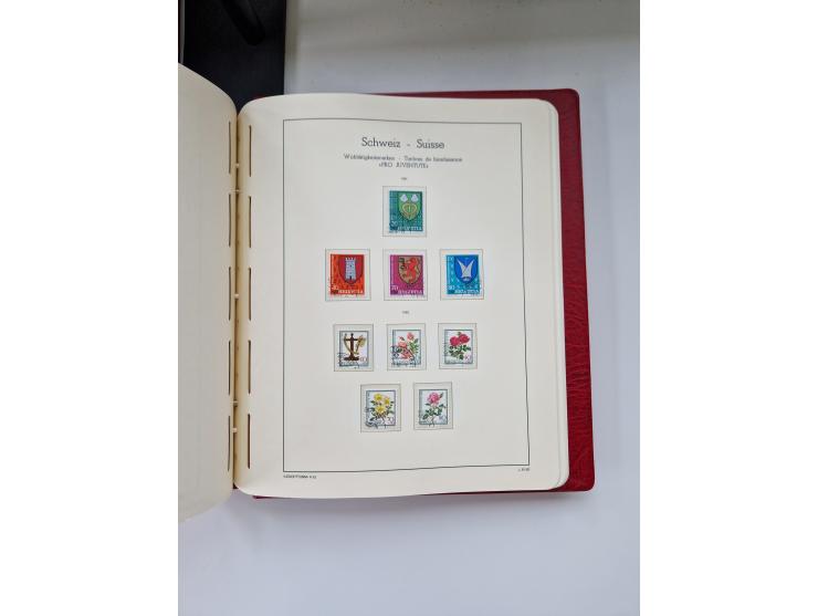 1850/1975 (ca.), meist gestempelter Dublettenbestand sowie einige Briefe, mit Schwerpunkt Pro Juventute und Pro Patria, mit e