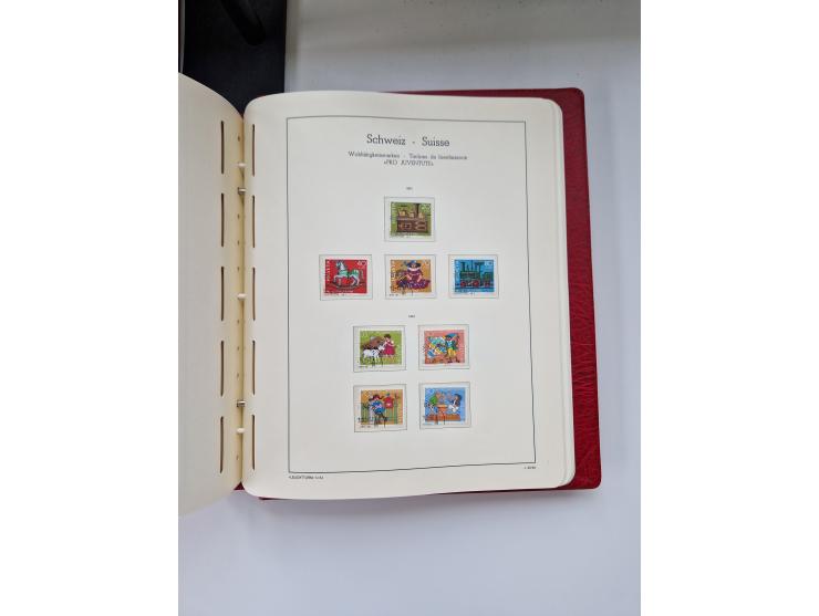 1850/1975 (ca.), meist gestempelter Dublettenbestand sowie einige Briefe, mit Schwerpunkt Pro Juventute und Pro Patria, mit e