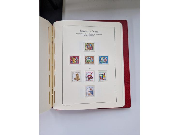 1850/1975 (ca.), meist gestempelter Dublettenbestand sowie einige Briefe, mit Schwerpunkt Pro Juventute und Pro Patria, mit e