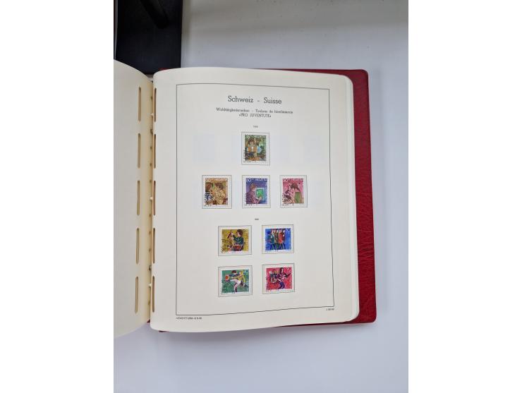 1850/1975 (ca.), meist gestempelter Dublettenbestand sowie einige Briefe, mit Schwerpunkt Pro Juventute und Pro Patria, mit e