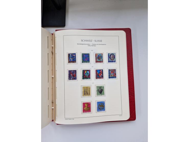 1850/1975 (ca.), meist gestempelter Dublettenbestand sowie einige Briefe, mit Schwerpunkt Pro Juventute und Pro Patria, mit e