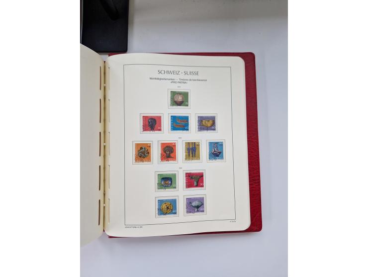 1850/1975 (ca.), meist gestempelter Dublettenbestand sowie einige Briefe, mit Schwerpunkt Pro Juventute und Pro Patria, mit e