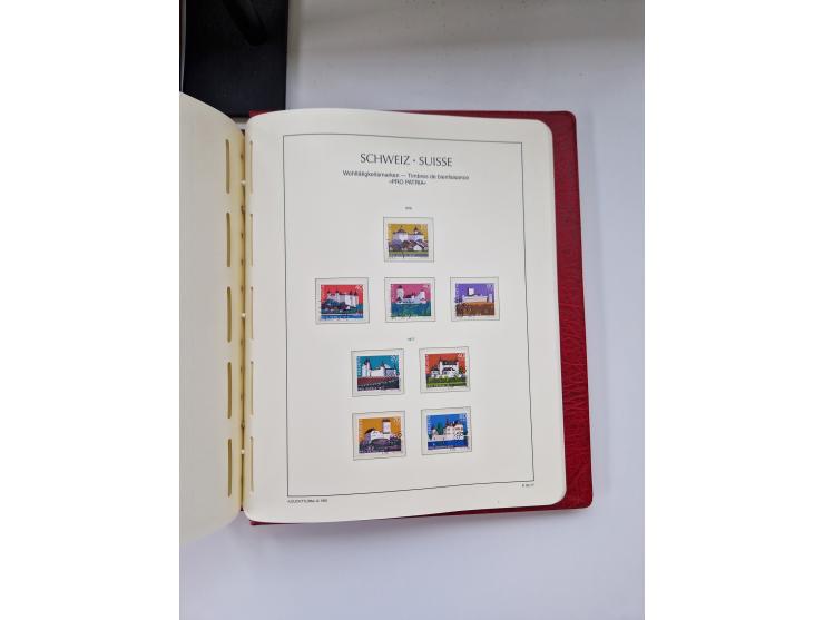 1850/1975 (ca.), meist gestempelter Dublettenbestand sowie einige Briefe, mit Schwerpunkt Pro Juventute und Pro Patria, mit e