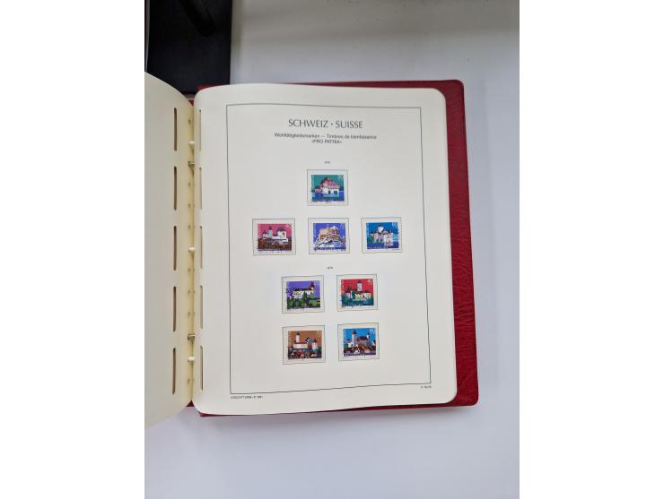 1850/1975 (ca.), meist gestempelter Dublettenbestand sowie einige Briefe, mit Schwerpunkt Pro Juventute und Pro Patria, mit e