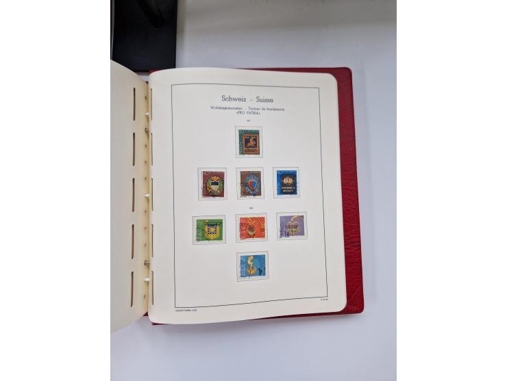 1850/1975 (ca.), meist gestempelter Dublettenbestand sowie einige Briefe, mit Schwerpunkt Pro Juventute und Pro Patria, mit e