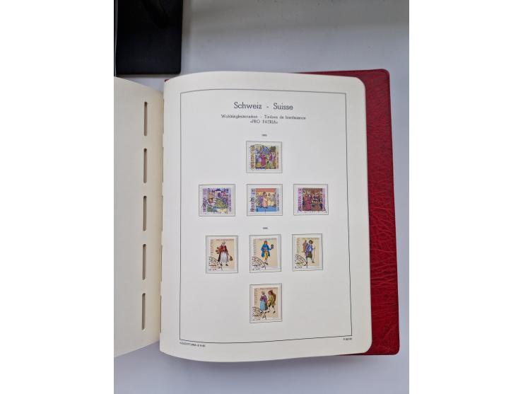 1850/1975 (ca.), meist gestempelter Dublettenbestand sowie einige Briefe, mit Schwerpunkt Pro Juventute und Pro Patria, mit e