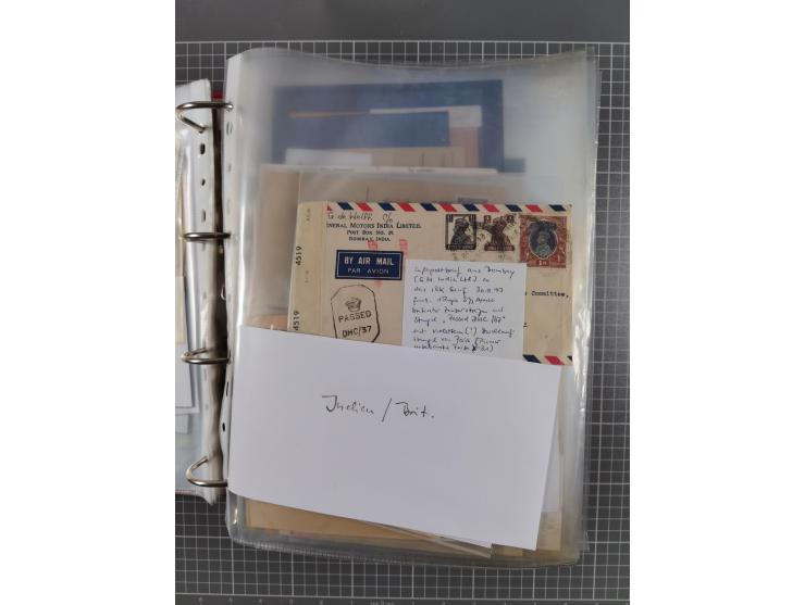 1941/47, umfangreiche Sammlung “Kriegsgefangenen- und Suchdienstpost” mit vielen verschiedenen Lagern, Zensuren, Überrolller,