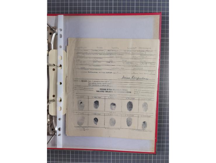 1941/47, umfangreiche Sammlung “Kriegsgefangenen- und Suchdienstpost” mit vielen verschiedenen Lagern, Zensuren, Überrolller,