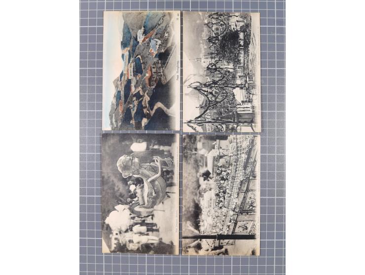 1910/20 ca., 16 postcards unused, including Police and Victoria Jail, Praya East, North Point, Jubilee and Bowen Road, Race C