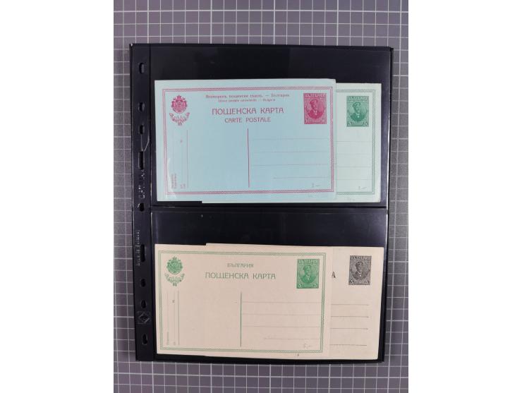 1870/1918, interesting postmark collection on Turkish stamps and pieces, and later on many postal stationeries items and cove