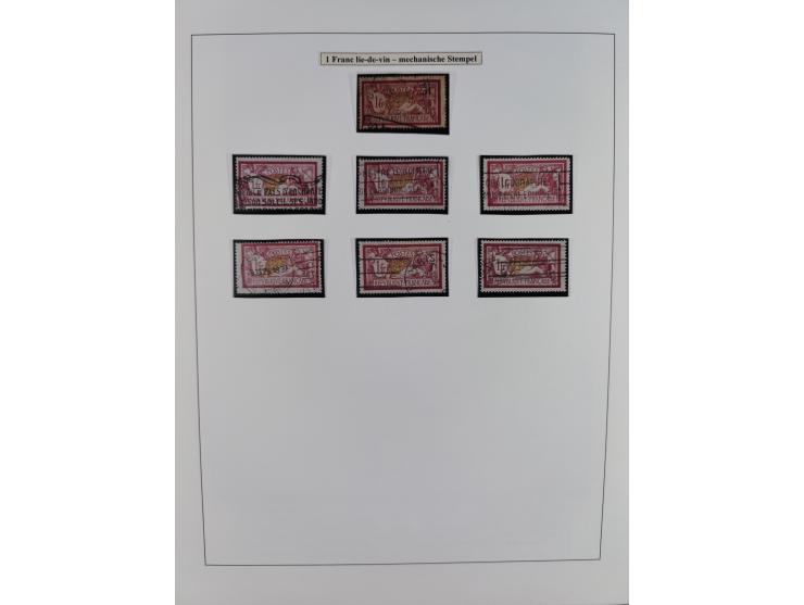 1900/27, Merson Type, attractive mint never hinged/unused and mostly used collection with 73 covers and cards, an abundance o