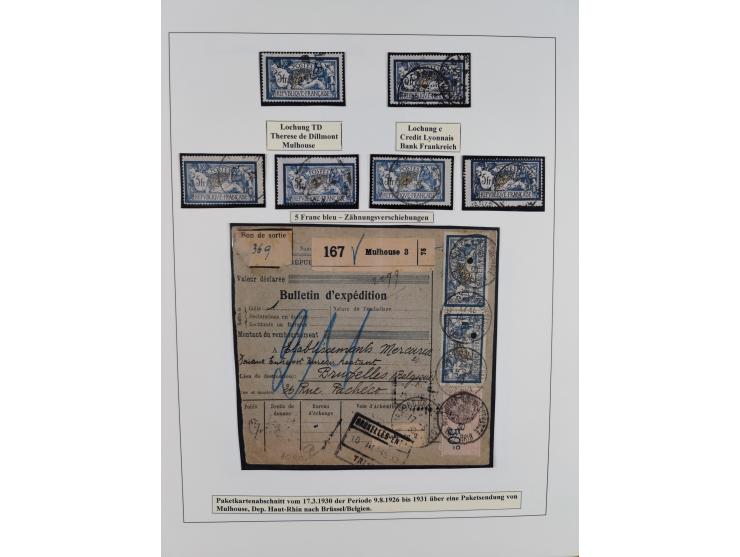 1900/27, Merson Type, attractive mint never hinged/unused and mostly used collection with 73 covers and cards, an abundance o