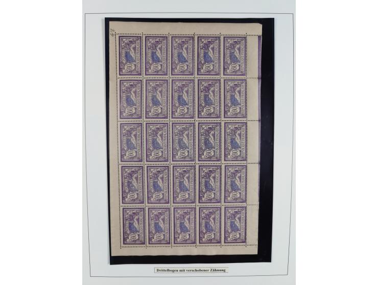 1900/27, Merson Type, attractive mint never hinged/unused and mostly used collection with 73 covers and cards, an abundance o