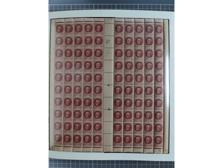 1941/42, Maréchal Pétain, attractive mint never hinged/unused and used collection with 134 covers and cards, specialized with