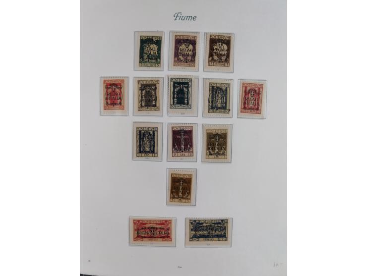 1918/24, unused and used collection with better and complete issues, some covers, cards, and postal stationeries, as well as 