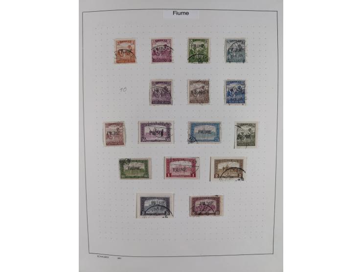 1918/24, unused and used collection with better and complete issues, some covers, cards, and postal stationeries, as well as 