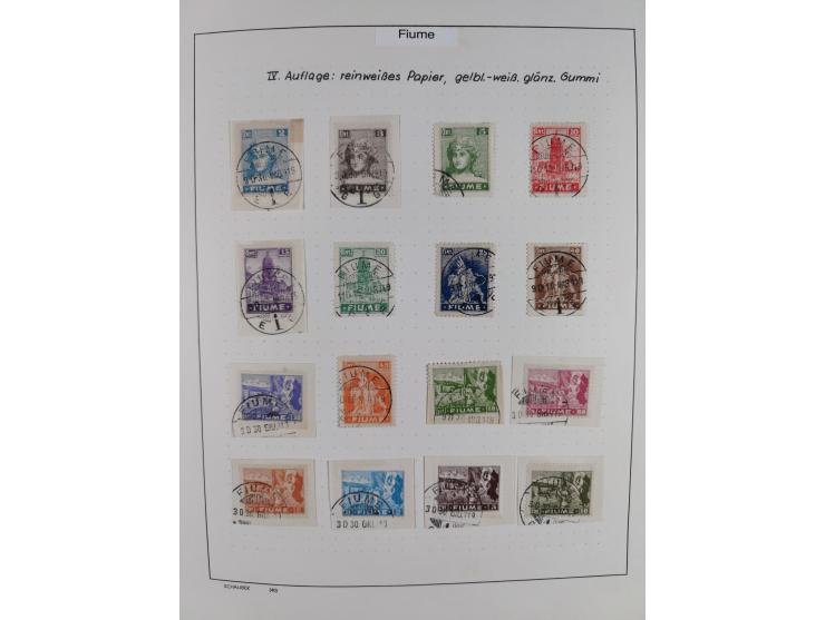 1918/24, unused and used collection with better and complete issues, some covers, cards, and postal stationeries, as well as 