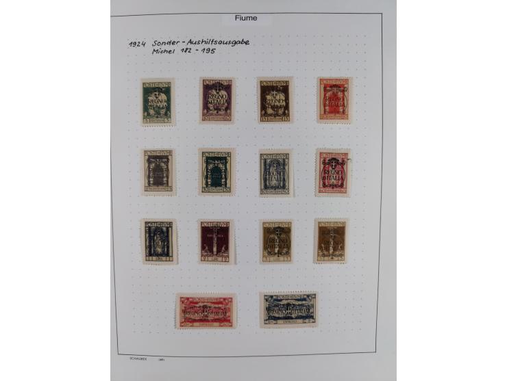 1918/24, unused and used collection with better and complete issues, some covers, cards, and postal stationeries, as well as 