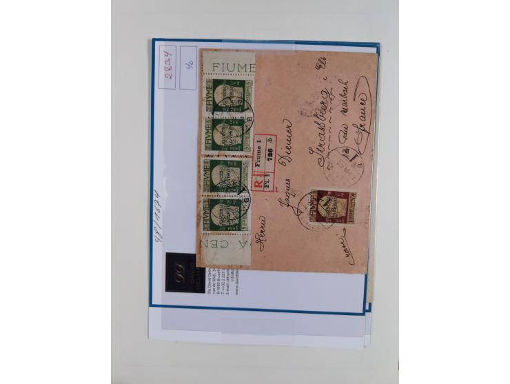 1918/24, unused and used collection with better and complete issues, some covers, cards, and postal stationeries, as well as 