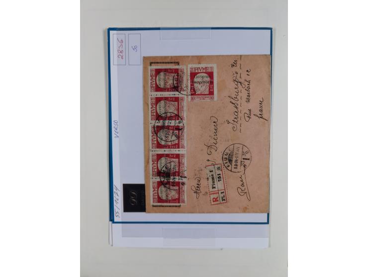 1918/24, unused and used collection with better and complete issues, some covers, cards, and postal stationeries, as well as 