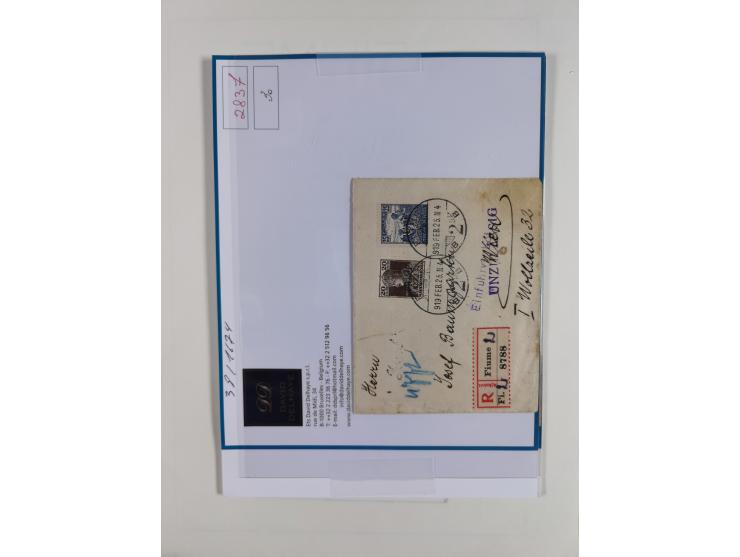 1918/24, unused and used collection with better and complete issues, some covers, cards, and postal stationeries, as well as 