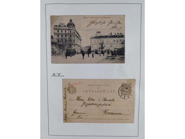 1918/24, unused and used collection with better and complete issues, some covers, cards, and postal stationeries, as well as 