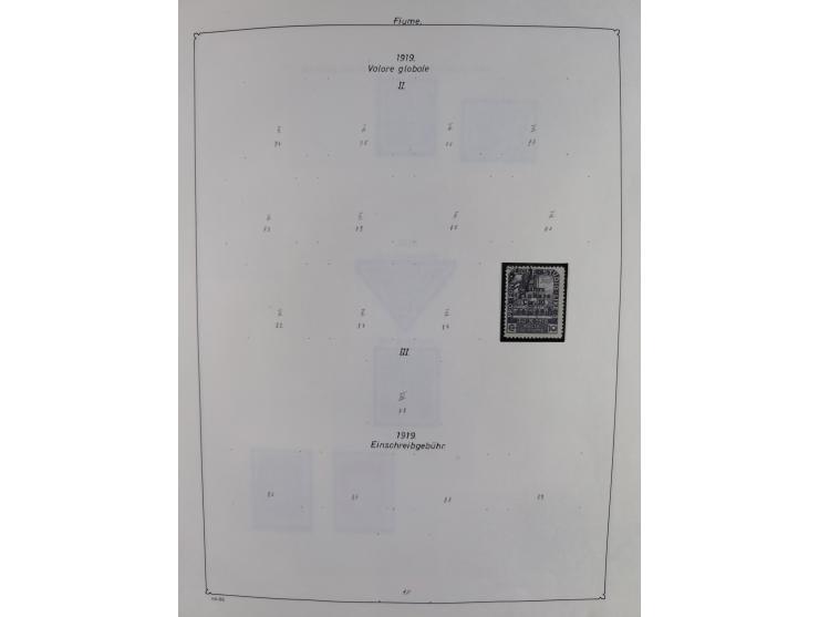 1918/24, unused and used collection with better and complete issues, some covers, cards, and postal stationeries, as well as 