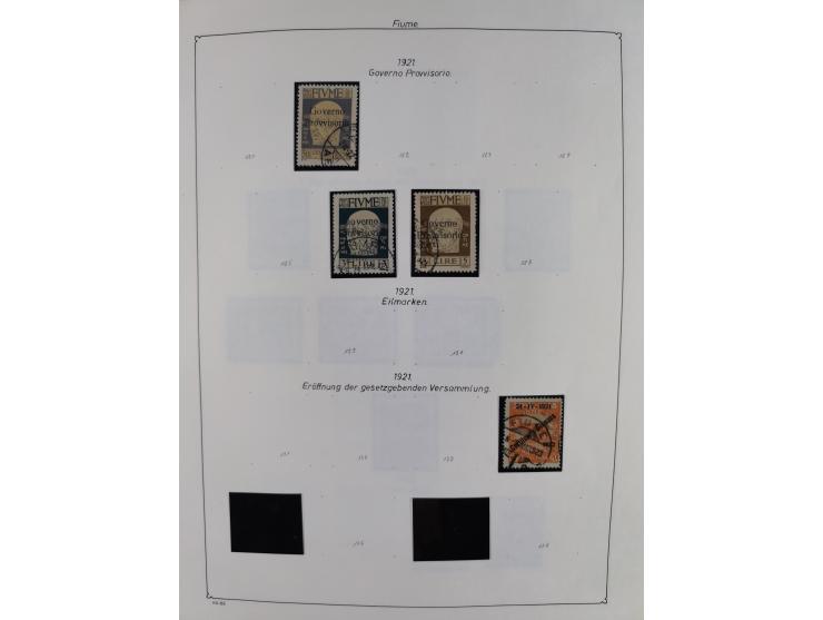 1918/24, unused and used collection with better and complete issues, some covers, cards, and postal stationeries, as well as 