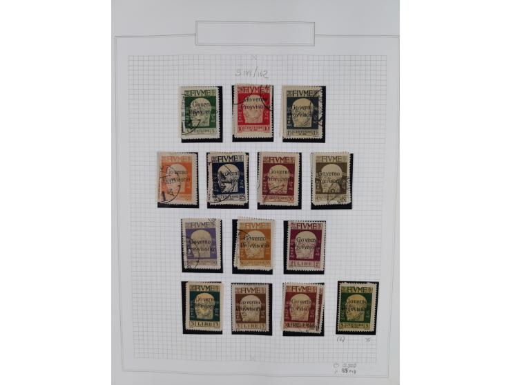 1918/24, unused and used collection with better and complete issues, some covers, cards, and postal stationeries, as well as 