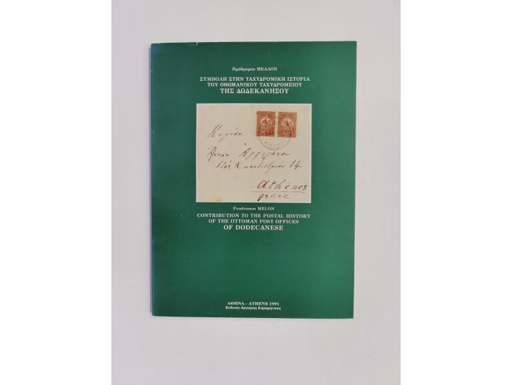 GREECE – Mathà, Thomas: Maritime Mail between the Ionian Islands and the Papal States 1815–1864 (2016), 26 pages, softcover; 