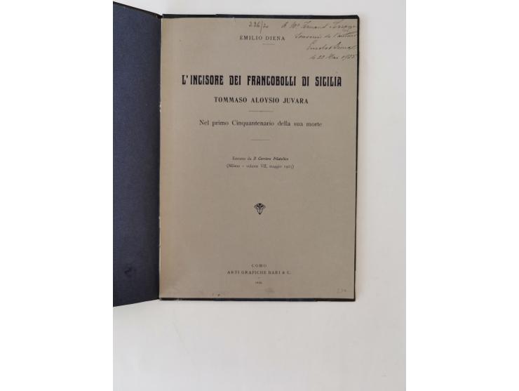 ITALY – Lénars, Arthur: Manuel des Timbres des Deux-Siciles à l'Effigie du Roi Ferdinand (1919), 91 pages with 142 illustrati