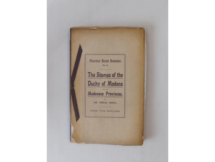 ITALY – Lénars, Arthur: Manuel des Timbres des Deux-Siciles à l'Effigie du Roi Ferdinand (1919), 91 pages with 142 illustrati