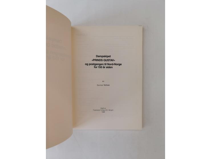 NORWAY – Brofos, Frederick A.: Norwegian Railway and Steamship Parcel Stamps (1964), 52 pages, softcover; PLUS: Moldenhauer, 