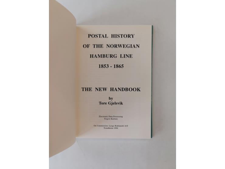 NORWAY – Brofos, Frederick A.: Norwegian Railway and Steamship Parcel Stamps (1964), 52 pages, softcover; PLUS: Moldenhauer, 