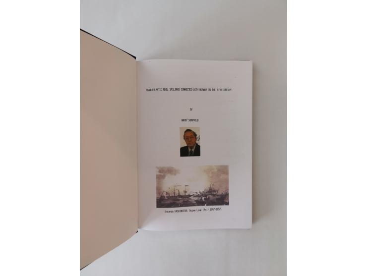 NORWAY – Brofos, Frederick A.: Norwegian Railway and Steamship Parcel Stamps (1964), 52 pages, softcover; PLUS: Moldenhauer, 