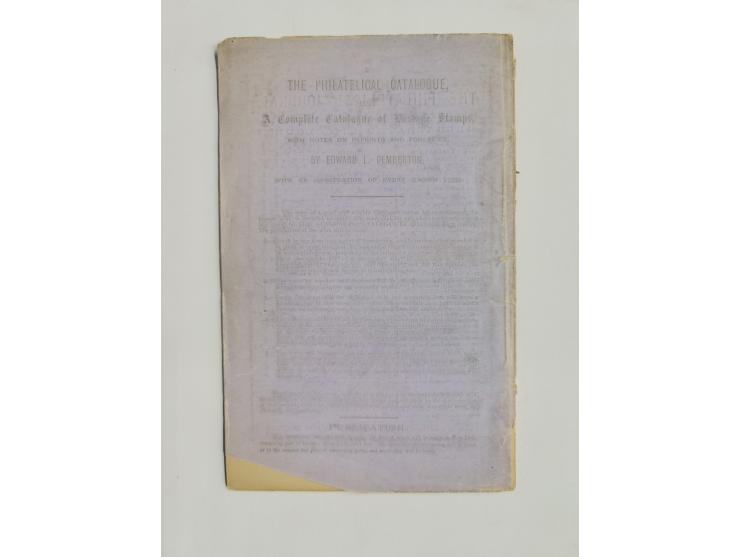 1873 – GRANT, J. R. &amp; Co. – The name of the company in Birmingham was a pseudonym for Edward Pemberton! Philatelic Price 