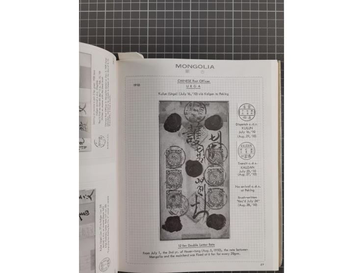 CHINA – Mizuhara, Meiso: The Magnificant Collection of Chinese Stamps (Tokyo 1978–80), Part I: Vol. 1–6 (1. Chinese Maritime 