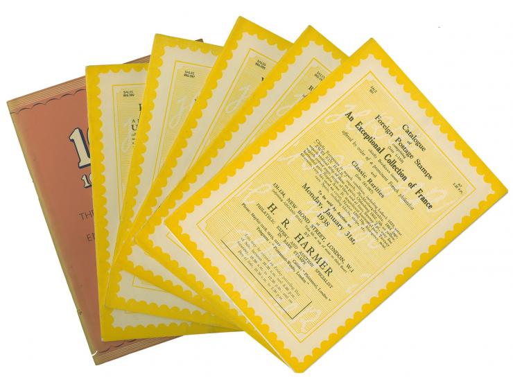 Harmers of London and of Bond Street (1921-2007), extensive and almost complete run of auction catalogues from the first Doff